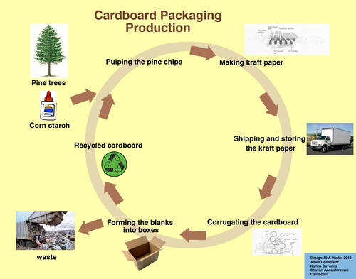 Image result for life cycle of paper box negative